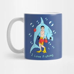 I Love Fishing Mug